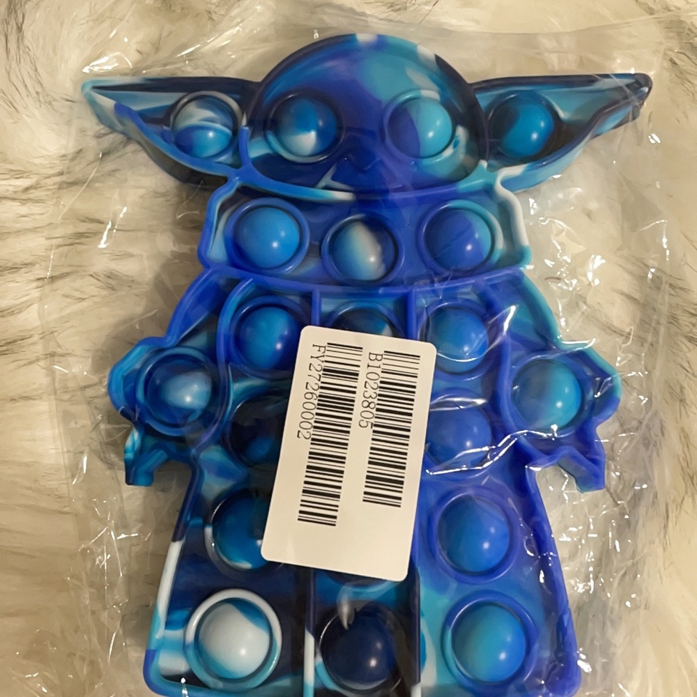 BABY YODA - FIDGET POPPERS- BLUE COLLECTION